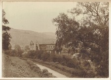 Tintern Abbey, Monmouthshire. Original c.1910 carbon print Photograph