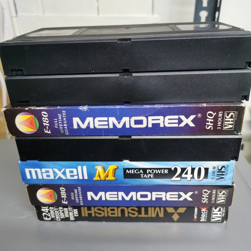 Vhs blank video cassette - 7,