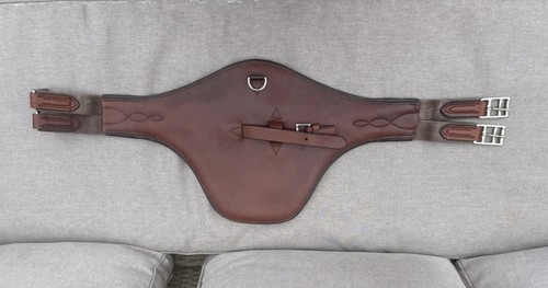 Padded leather pony stud - padded,