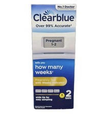 Clearblue pregnancy test - test, with
