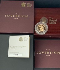 2016 Proof Half  Gold
