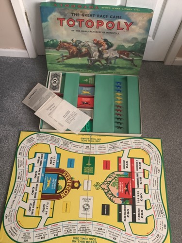 Totopoly board game - board,