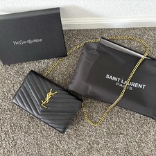 Saint Laurent Envelope Chevron