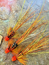 3 V Fly MP Willie Gunn Hot Tungsten Conehead Snaelda Salmon Tube Flies