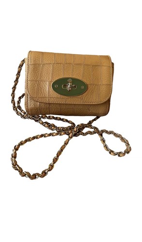 Mulberry mini lilly croc - mulberry,