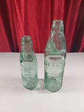 2 Antique Cod Bottles Pop Alleys Spelman Manchester Peers Stockport