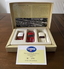 Classic Vehicles From CORGI Tour de France Limited Edition Boxed Set Three Cars