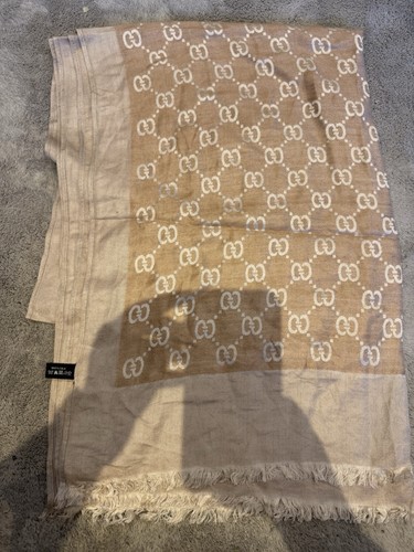 Gucci jacquard silk wool - gg,