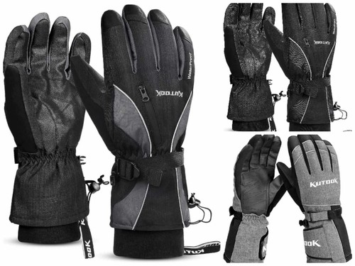 Waterproof ski gloves - waterproof,