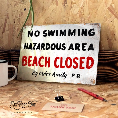 Swimming amity metal - amity,