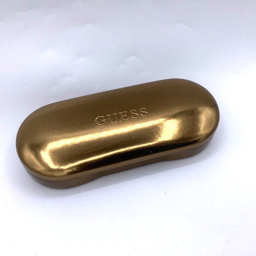 Guess gold hard eyeglass case - guess,