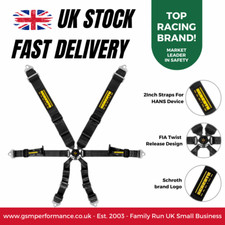 Schroth Profi 3×2 Racing Harness Belt - 6 Point Hans/FHR Compatible/FIA Approved