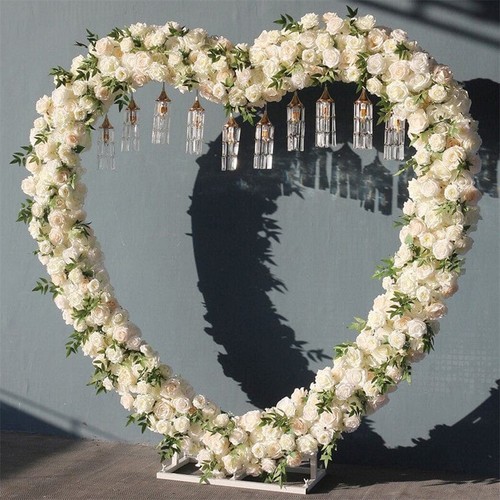 Large heart shape wedding - large, arch