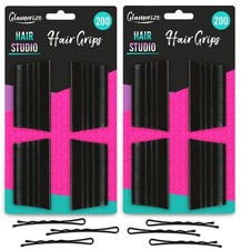 400 Waved Hair Grips Clips