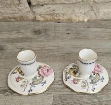 Pair Vintage Pretty Floral