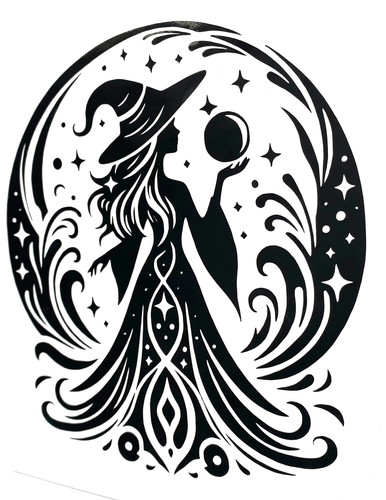 Witch witchy vinyl - 1x,