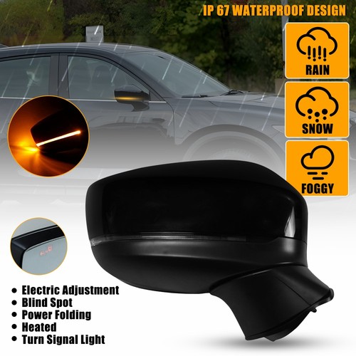 Right door wing mirror - right,