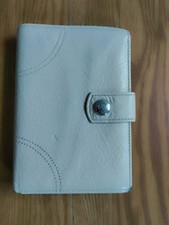 Longchamp Leather cream purse