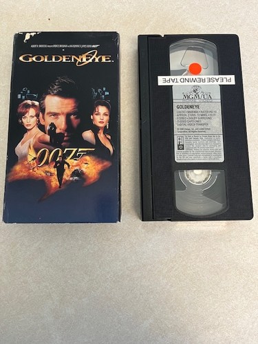Goldeneye vhs james - goldeneye,