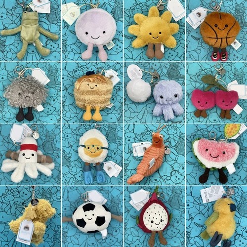 Golf ball plush keychain - golf,