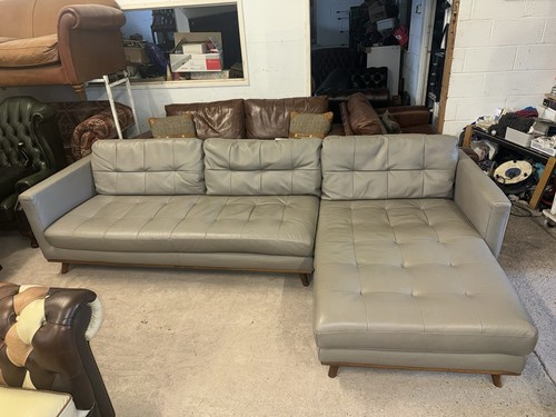Dwell albi grey real leather - dwell,