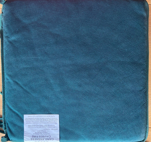 Green seat pads with - 4x,