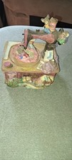 Vintage Enesco Music Box Mice