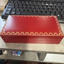 Cartier Ring Boxes, Certificates, Necklace Cases And must De Cartier Case