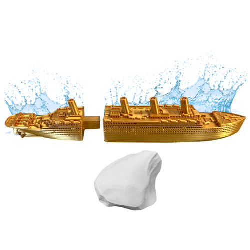 Golden split half titanic - golden,
