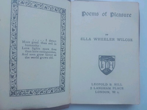 Miniature book poems of - book:,