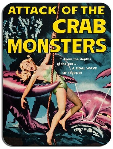 Attack the crab monsters - of,