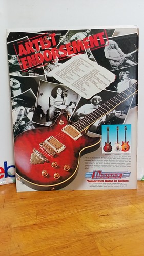 Ibanez artist endorsment - ibanez,