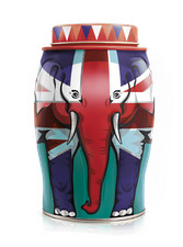WILLIAMSON TEA ELEPHANT CADDY