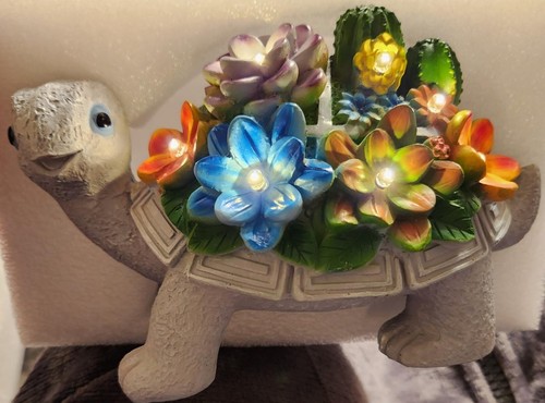 Linkax solar turtle - turtle, garden