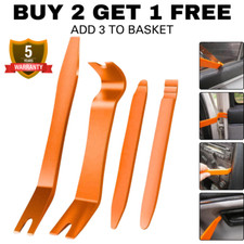 CAR TRIM REMOVAL PRY TOOL SET PANEL PRY DASH PLASTIC DOOR INTERIOR RADIO KIT