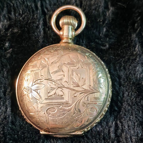 Antique waltham ladies - ladies, pocket