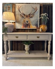 Painted Hall Console Table /