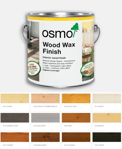 Osmo wood wax finish - finish, satin
