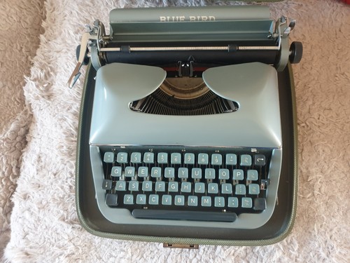 Vintage blue bird type - vintage,