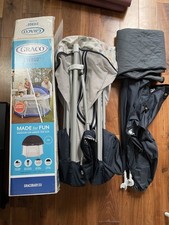 Graco EverGo Baby Playpen Rubix Large Travel Cot Boxed Used - Great Condition 