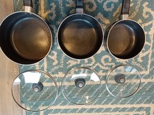 Set Of 3 Tefal Pots / Tefal