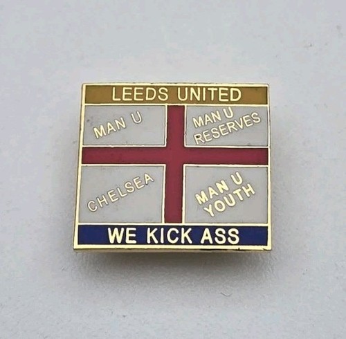 Leeds united pin badge - united,