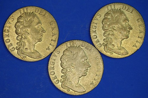 George iii gaming tokens - george,