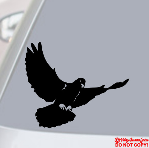 Dove bird vinyl decal - dove,