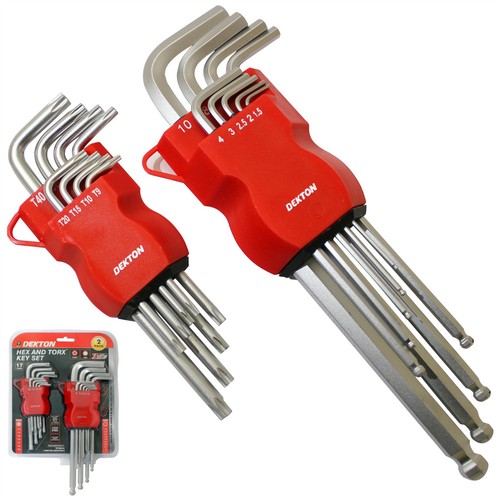 17pc allen key and star - allen,
