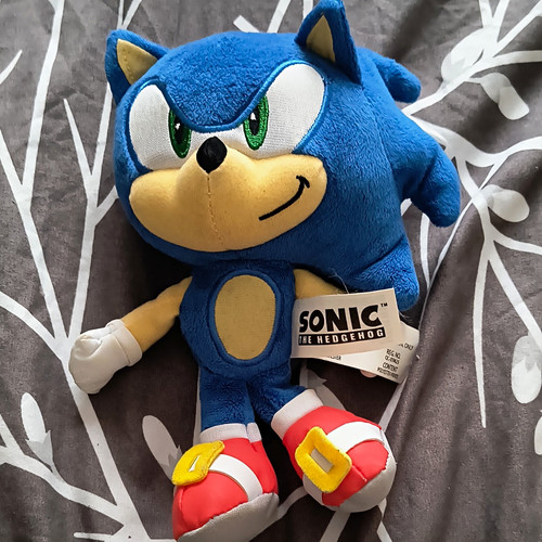 Sonic the hedgehog washable - sonic,
