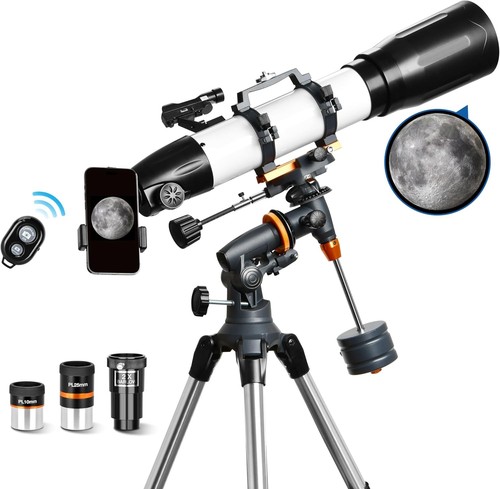 90mm refractor telescope - refractor,