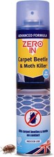 Zero carpet beetle moth - in,