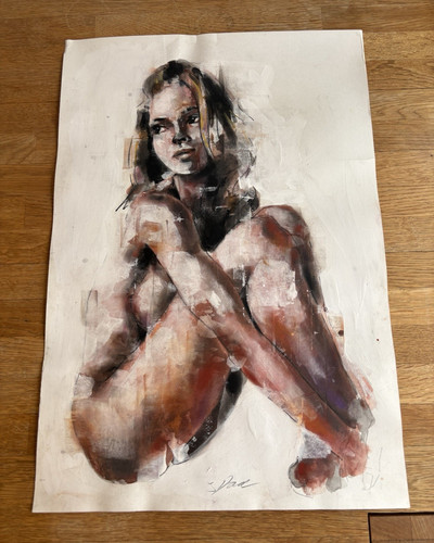 Original signed ooak naked - ooak,