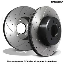 FRONT DRILLED GROOVED 324MM